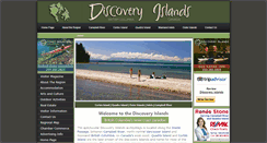 Desktop Screenshot of discoveryislands.ca